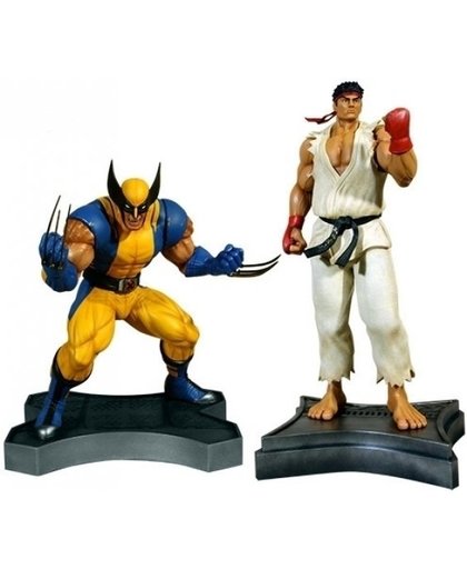 Marvel VS Capcom 3: Ryu VS Wolverine Statue