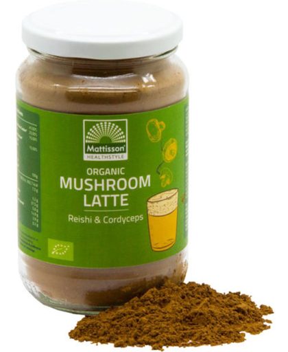 Mattisson Mushroom Latte Reishi-cordyceps 160 Gram