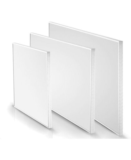 Infrapure  Glass white 60x60