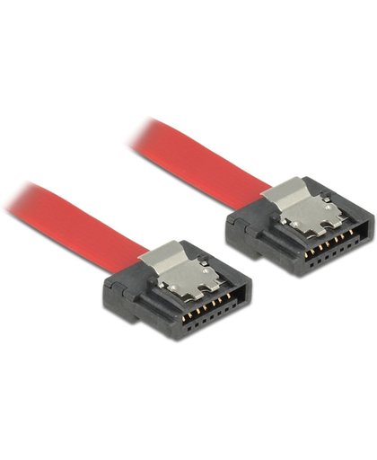 DeLOCK 0.3m SATA III 0.3m SATA 7-pin SATA 7-pin Rood SATA-kabel