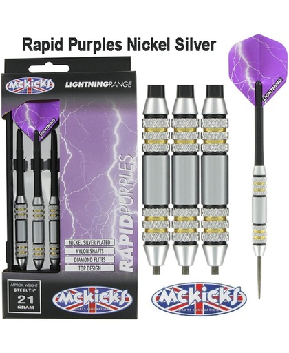 McKicks Rapid Purples dartpijlen - 22 gram