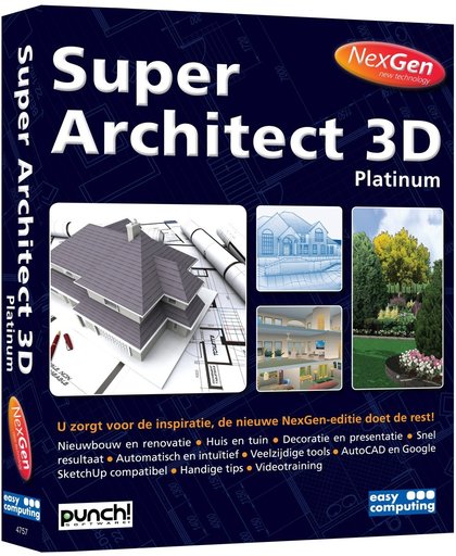 Easy Computing Super Architect 3d Platinum Nexgen - Nederlands