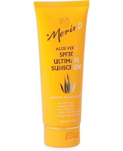 Merino Aloe Vera Ultimate Sunscreen Factorspf30