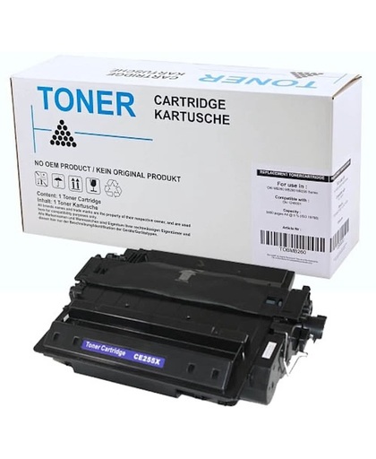 Toner voor Hp 55X Ce255X Laserjet P3010 |Toners-en-inkt