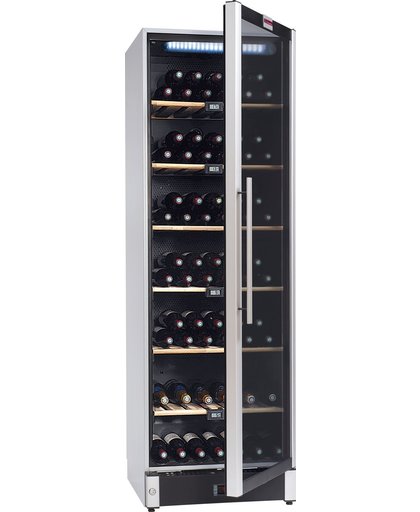 La Sommelière VIP180 - Wijnklimaatkast - Multizone (6) 195 flessen, 6 legplanken, Energieklasse B