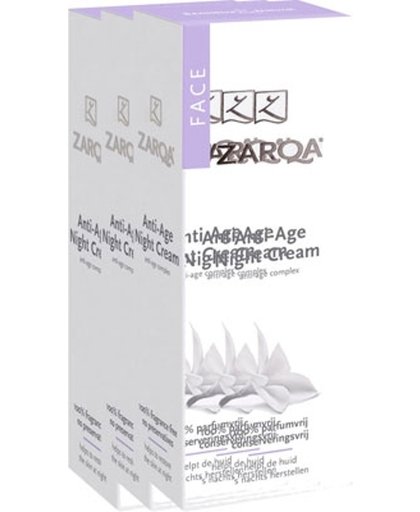 Zarqa Anti Age Night Cream Voordeelverpakking