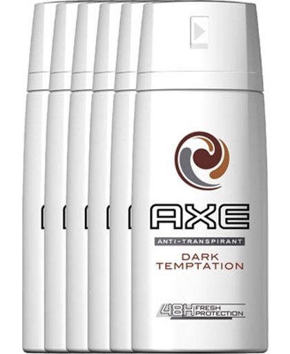 Axe Dark Temptation Deodorant Spray Anti-transpirant Voordeelverpakking