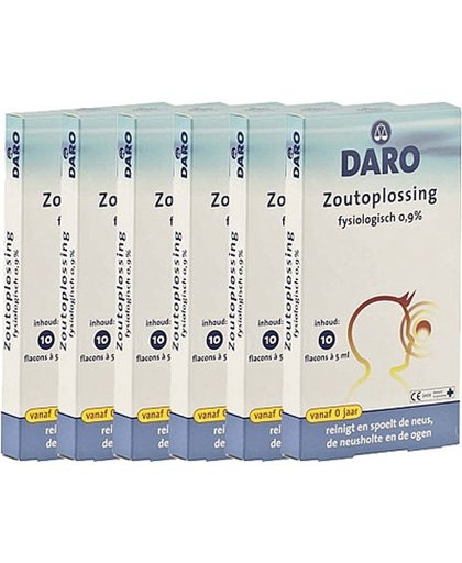 Daro Zoutoplossing Fysiologisch 09 Voordeelverpakking