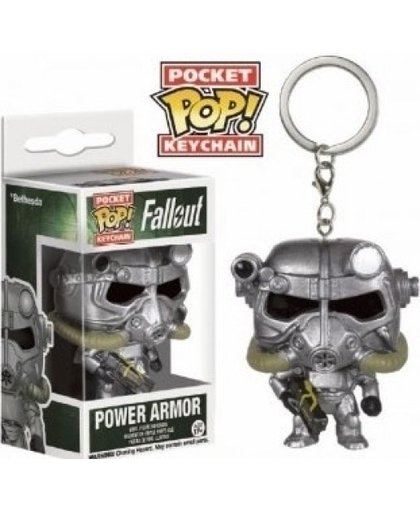 Fallout Pocket Pop Keychain - Power Armor
