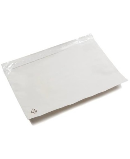 Paklijst enveloppen blanco - 225 x 165mm - 250 stuks