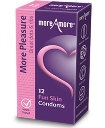 Moreamore Condooms Fun Skin - More Pleasure