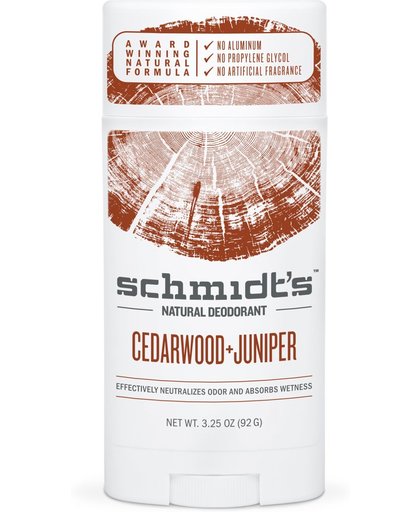 Schmidts Deodorant Deostick Cederwood