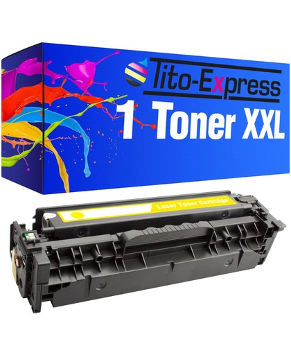 Tito-Express PlatinumSerie 1 Toner XL PlatinumSerie Yellow voor HP CC532A Color Laserjet CP2020 CP2024 CP2024N CP2024DN CP2025 CP2025N CP2025DN CP2025X CP2026 CP2026N CP2026DN CP2027 CP2027N CP2027DN CM2320 CB MFP CM2320 CI MFP CM2320 EB MFP CM2320 E