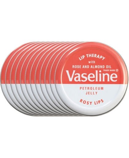 Vaseline Lippenbalsem Rosy Lips Voordeelverpakking