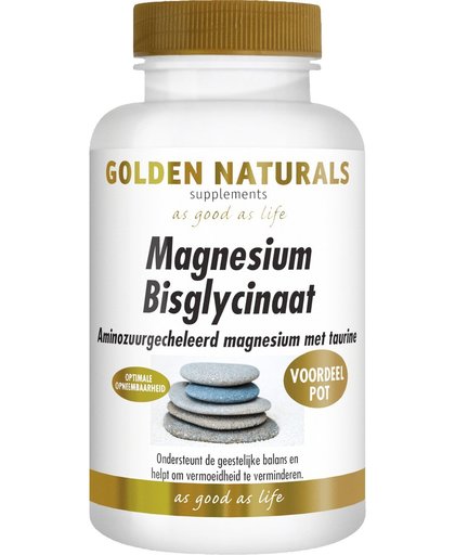 Golden Naturals Magnesium Bisglycinaat 180ta
