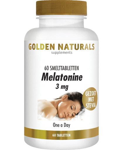 Golden Naturals Melatonine 3 Mg