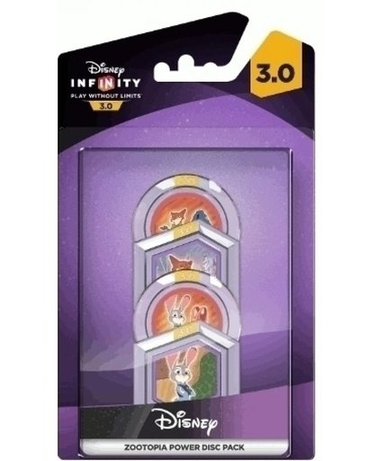 Disney Infinity 3.0 Power Discs 4-Pack Zootropolis