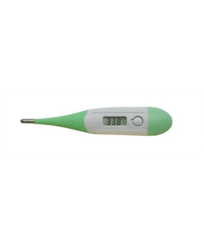 OBBOmed - Digitale Thermometer - met flexibele meetpunt - na 10 sec. - een Beeb aanduiding - in Graden of Fahrenheit - incl. waarschuwing signaal - MM 3180