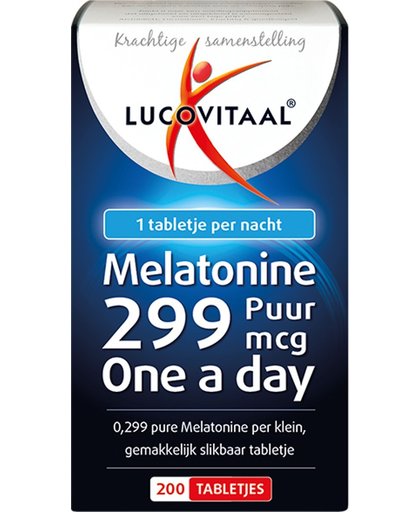 Lucovitaal Melatonine Puur 0299 Mg Tabletten