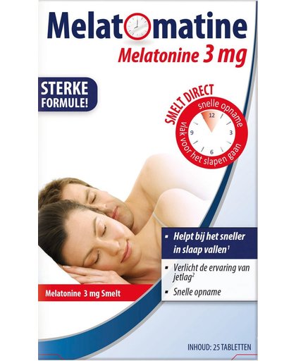 Melatomatine Melatonine 3mg Smelt