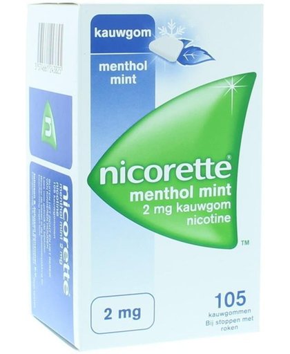 Nicorette kauwgom menthol mint