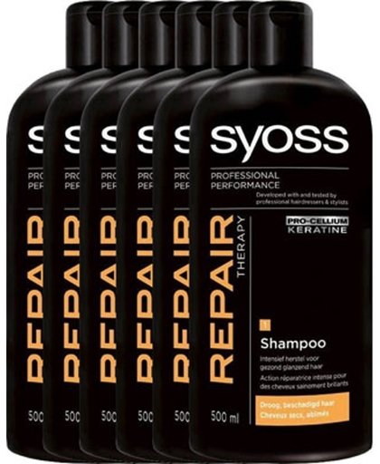 Syoss Shampoo Repair Therapy Voordeelverpakking