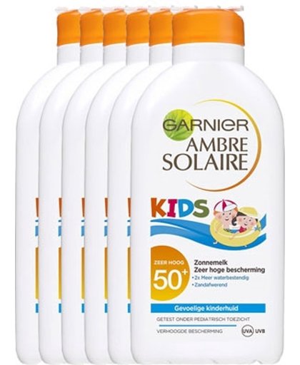 Garnier Ambre Solaire Zonnebrand Resisto Kids Beschermend Factorspf50 Voordeelverpakking