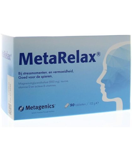 Metagenics Metarelax Tabletten Stress En Vermoeidheid