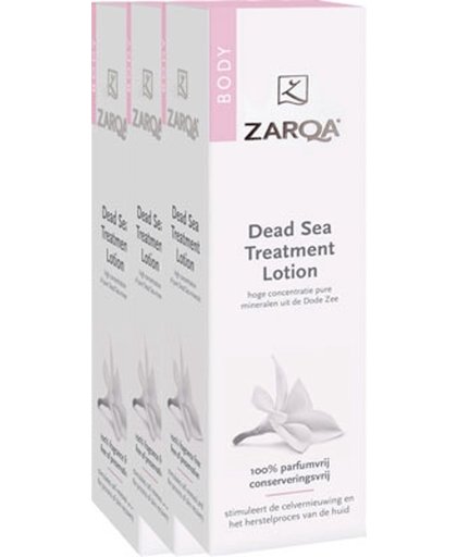 Zarqa Dead Sea Treatment Lotion Voordeelverpakking