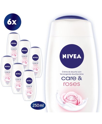 Nivea Showercreme Care En Roses Voordeelverpakking