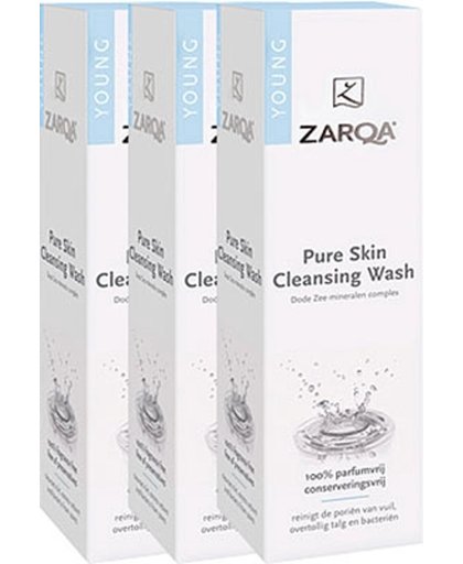 Zarqa Pure Skin Cleansing Wash Voordeelverpakking