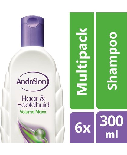 Andrelon Shampoo Haar And Hoofdhuid Volume Voordeelverpakking