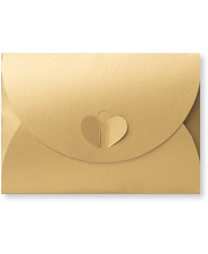 Cadeau Envelop 11 x 15,6 cm Metallic Gold, 25 stuks
