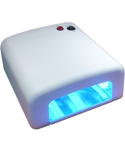 So! Soak off Nageldroger 36 Watt UV lamp - nageldroger voor gelnagels en gel nagellak - nagel lamp - Wit