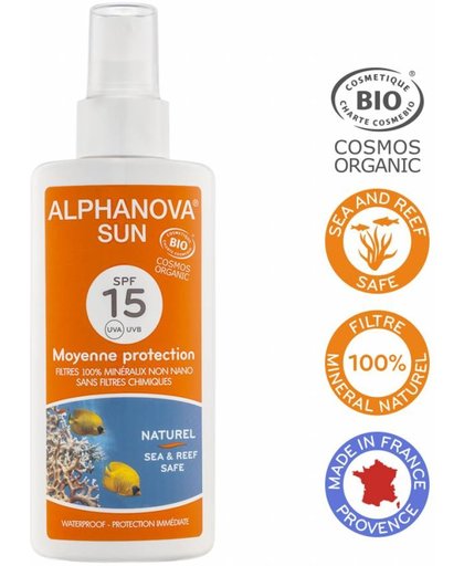 Alphanova Sun Spray Factorspf15 Bio