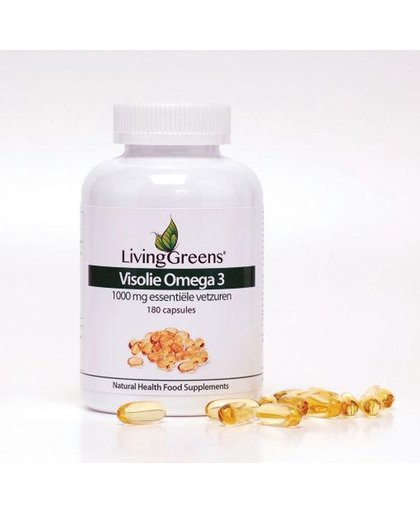 Living Greens Visolie Omega 3 1000 Mg Capsules
