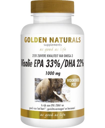 Golden Naturals Visolie 1000 Mg Capsules