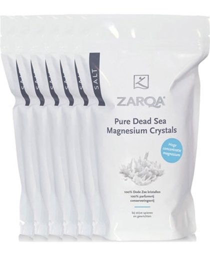Zarqa Pure Dead Sea Magnesium Crystals Voordeelverpakking