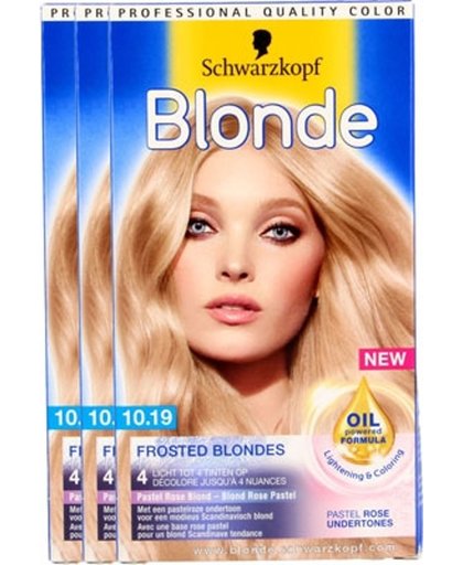 Schwarzkopf Blonde 10.9 Pastelrose Bl Voordeelverpakking