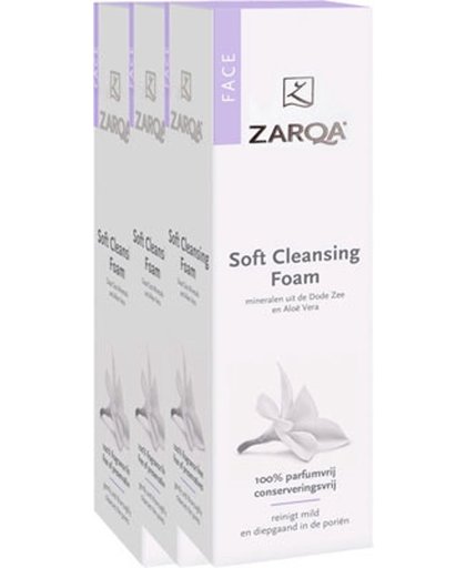Zarqa Soft Cleansing Foam Voordeelverpakking