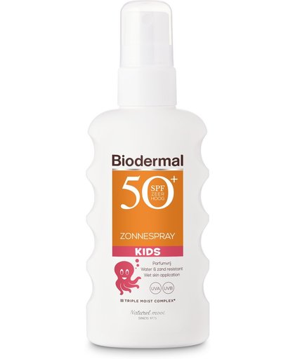 Biodermal Zonnespray Kids Factorspf50
