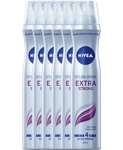 Nivea Styling Spray Extra Sterk Voordeelverpakking
