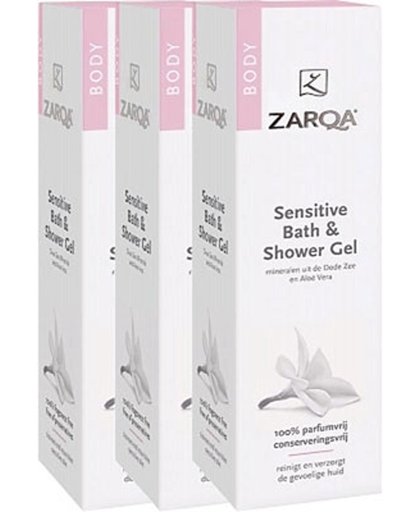 Zarqa Bath And Showergel Sensitive Voordeelverpakking