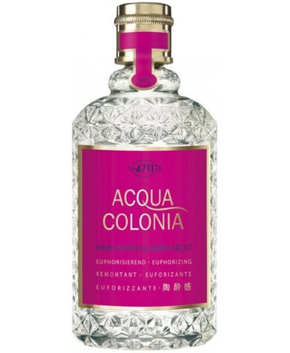 4711 Acqua Colonia Eau De Cologne Pink Pepper And Grapefruit Natural Spray Vrouw