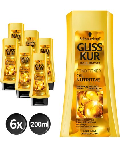 Gliss Kur Conditioner Oil Nutritive Voordeelverpakking