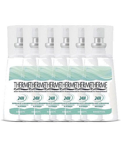 Therme Deodorant Deoverstuiver Anti-transpirant Sensitive Voordeelverpakking