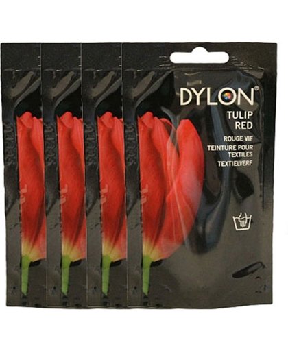 Dylon Textielverf Handwas 36 Tulip Red Voordeelverpakking