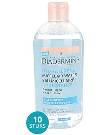 Diadermine Hydraterend Micellair Water Alle Huidtypes Voordeelverpakking