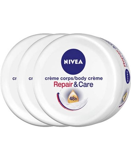 Nivea Creme Body Care and Repair - Sos Body Creme Voordeelverpakking