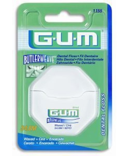 Gum Butterweave Waxed Mint - 55 m - Flosdraad